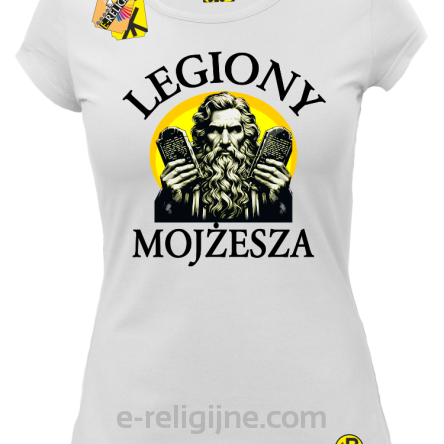Legiony Mojżesza - koszulka damska biały