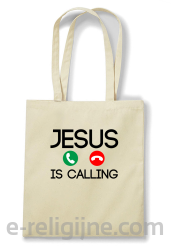 Jesus is Calling słuchawki - torba na zakupy