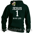 Jesus 1 in my life - bluza męska z kapturem -12