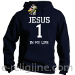 Jesus 1 in my life - bluza męska z kapturem -15