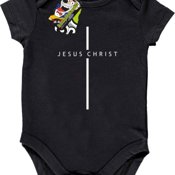 Jesus Christ Simpe Cross - body dziecięce