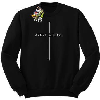 Jesus Christ Simpe Cross - bluza męska STANDARD bez kaptura