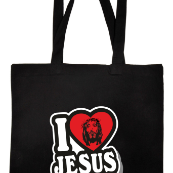 I love Jesus StickStyle - torba bawełniana 