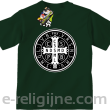 Krzyż Świętego Benedykta - Cross Saint Benedict - koszulka dziecięca butelkowa