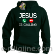 Jesus is Calling słuchawki - bluza męska z kapturem 12
