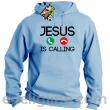 Jesus is Calling słuchawki - bluza męska z kapturem 14