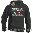 Jesus is Calling słuchawki - bluza męska z kapturem 1