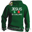 Jesus is Calling słuchawki - bluza męska z kapturem 3