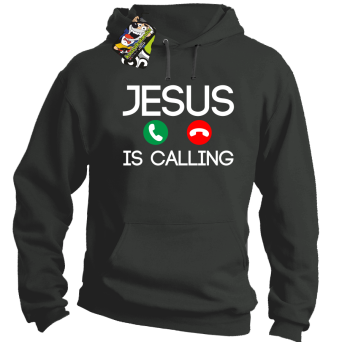 Jesus is Calling słuchawki - bluza męska z kapturem