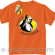 Papież Franciszek Pope Francis Bądźcie Błogosławieni - koszulka dziecięca pomarańczowa 