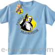 Papież Franciszek Pope Francis Bądźcie Błogosławieni - koszulka dziecięca błękitna 