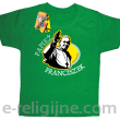 Papież Franciszek Pope Francis Bądźcie Błogosławieni - koszulka dziecięca zielona 