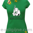 Pokolenie Jana Pawła II Wymagajcie od Siebie - koszulka damska zielona 