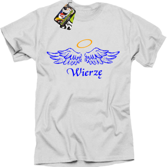 Wierzę Aureola - koszulka męska