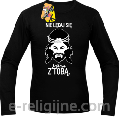 Nie lękaj się Jestem z Tobą - Longsleeve męski