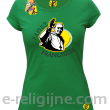Papież Franciszek Pope Francis Bądźcie Błogosławieni - Koszulka damska zielona 