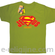 Jesus Christ SuperJesus - koszulka dziecięca kiwi