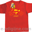 Jesus Christ SuperJesus - koszulka dziecięca czerwona