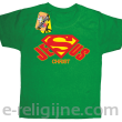 Jesus Christ SuperJesus - koszulka dziecięca zielona