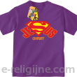 Jesus Christ SuperJesus - koszulka dziecięca fioletowa