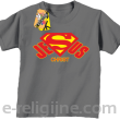 Jesus Christ SuperJesus - koszulka dziecięca szara