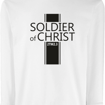 Soldier of Christ - longsleeve dziecięcy