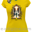 Nie lękajcie się otworzyć drzwi Chrystusowi Jan Paweł II - Koszulka damska żółty