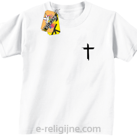 Symbol mały krzyż - koszulka dziecięca