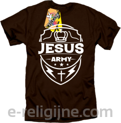 Jesus Army Odznaka - koszulka męska 