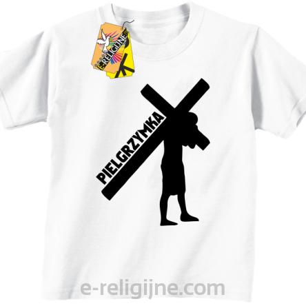 Pielgrzymka Jezus z Krzyżem - koszulka dziecięca