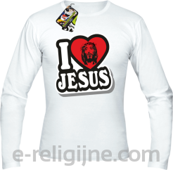 I love Jesus StickStyle - longsleeve męski 