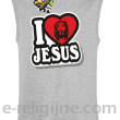 I love Jesus StickStyle - bezrękawnik męski melanż 