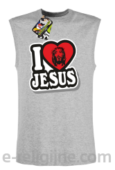 I love Jesus StickStyle - bezrękawnik męski 