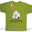 Pokolenie Jana Pawła II Wymagajcie od Siebie - koszulka dziecięca kiwi 