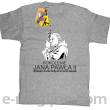 Pokolenie Jana Pawła II Wymagajcie od Siebie - koszulka dziecięca melanż 