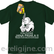 Pokolenie Jana Pawła II Wymagajcie od Siebie - koszulka dziecięca butelkowa 