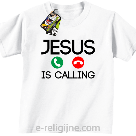 Jesus is Calling słuchawki - koszulka dziecięca 5