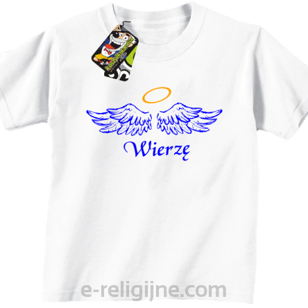 Wierzę Aureola - koszulka dziecięca -4