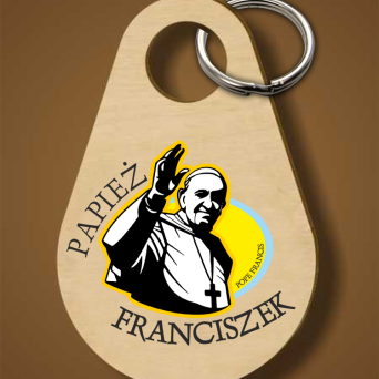 Papież Franciszek Pope Francis Bądźcie Błogosławieni - Breloczek