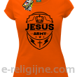 Jezus Army Odznaka - koszulka damska - pomarańczowa