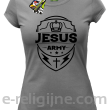 Jezus Army Odznaka - koszulka damska - melanż