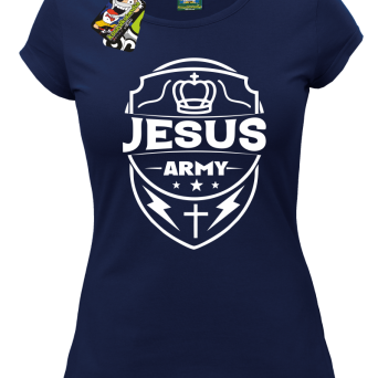 Jesus Army Odznaka - koszulka damska