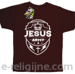 Jesus Army Odznaka - koszulka dziecięca - brązowa
