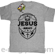 Jesus Army Odznaka - koszulka dziecięca - melanż