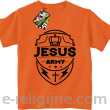 Jesus Army Odznaka - koszulka dziecięca - pomarańczowa