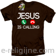 Jesus is Calling słuchawki - koszulka męska 8