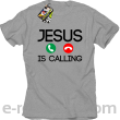 Jesus is Calling słuchawki - koszulka męska 1