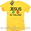 Jesus is Calling słuchawki - koszulka męska 9