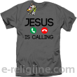 Jesus is Calling słuchawki - koszulka męska 11