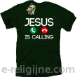 Jesus is Calling słuchawki - koszulka męska 15